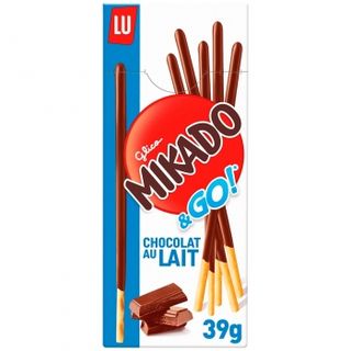 Palitos De Chocolate Con Leche Mikado Lu 39 G.