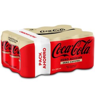 Coca-Cola Zero Zero Lata 12 Uds.
