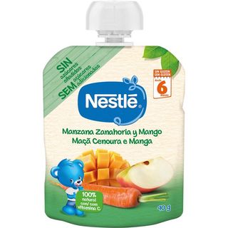 NESTLÉ Bolsita De Manzana  Zanahoria Y Mango 90 G