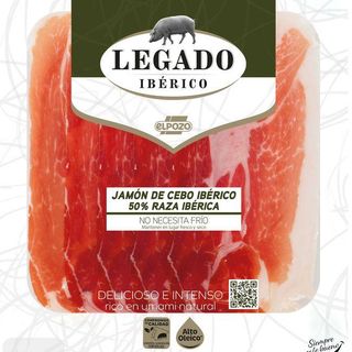 Jamón De Cebo Ibérico Legado Ibérico, Sobre 60 Gr. (25289638)