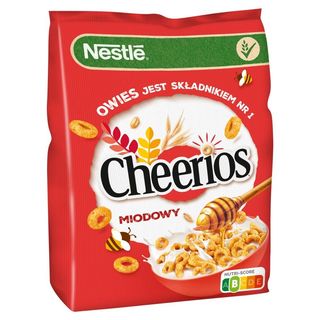 Nestlé Cheerios Zbożowe kółeczka z miodem 375 g