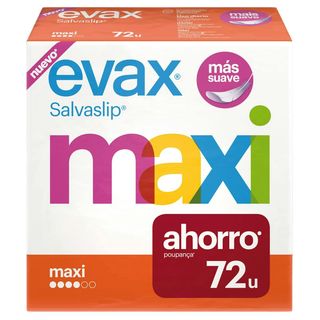 Protege Slips Maxi Evax72 Uds (153537)