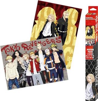 Set De 2 Póster Tokyo Revengers 52 X 328Cm (3665361122463)