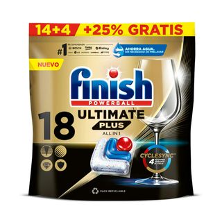 Finish Powerball Ultimate Plus All In 1 18 Pastillas (291289)