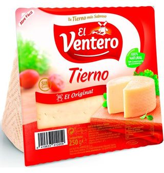 Queso El Ventero Tierno Cuña 250 G
