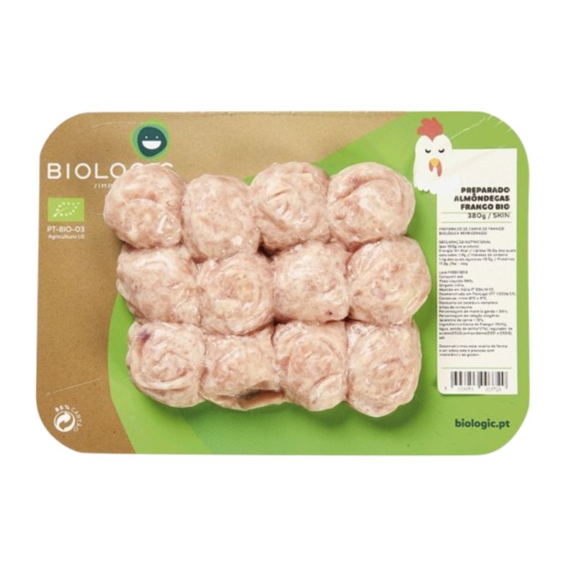 Biologic Almôndegas de Frango 380g