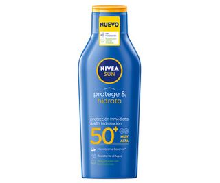 Protector Solar Spf50+ Nivea Leche 400Ml