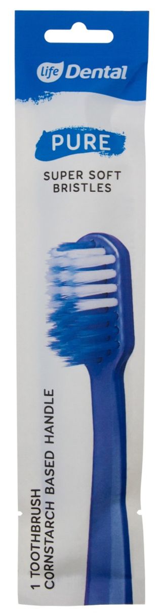 Life Dental Szczoteczka do zębów BIOPure Soft Niebieska