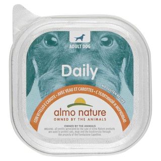 Almo Nature Daily Adult Dog Con Vitello E Carote 100 G - 407973