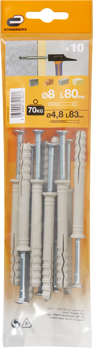 10 Buch+Paraf Mac Preg D8X80Mm (81944969)