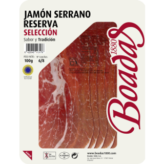 Jamón Serrano Reserva Boadas 188 100Gr.