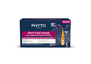 PHYTO PHYTOCYANE FIALE DONNA ANTI-CADUTA TEMPORANEA CAPELLI 12x5ML