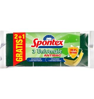 Salvauñas Spontex Antibacterias Universale 2+1 1 Paquete