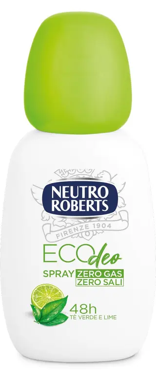 NEUTRO ROBERTS DEODORANTE ECO TE' VERDE E LIME SPRAY 75ML MAN8338