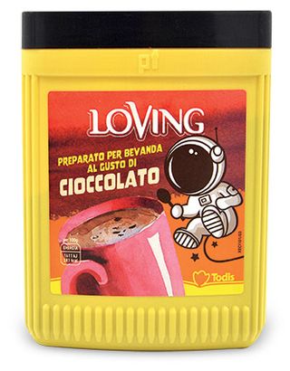 Preparato per bevanda al gusto di cioccolato