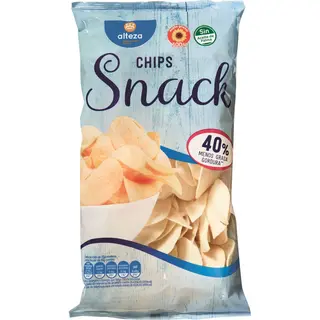Snack De Patata Light 40% Menos Grasa, Paquete 125 G
