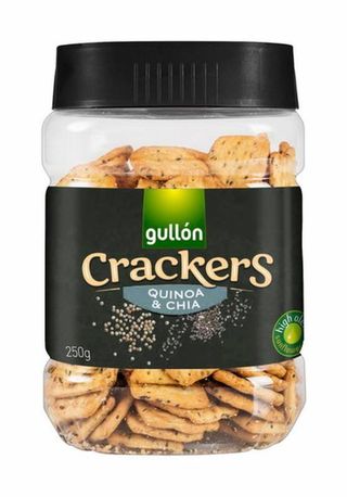 Galleta Salada Cracker Chia Bote Gullón 250G