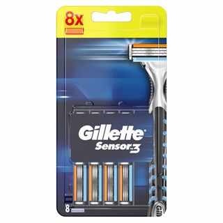 Gilette Sensor3 Wkłady do maszynki, 8 szt.