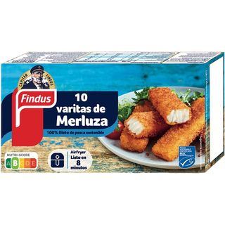 Varitas De Merluza Findus 250G