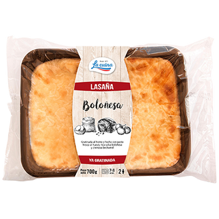 Lasaña Boloñesa Gratinada La Cuina 700 G