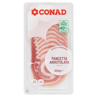 CONAD Freschi & Convenienti Pancetta Arrotolata 100 g - 8003170091221
