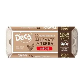 Deco'Uova Allevate Terra M X10 - 155155