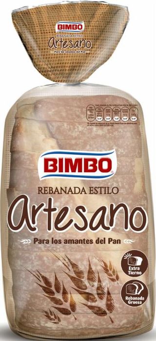 Pan Artesano Bimbo 550G