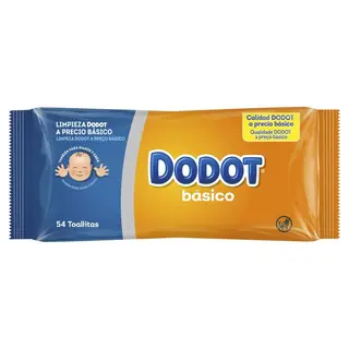 Toallitas Bebé Dodot Básico - Dodot - 54 unidades 8410108104661