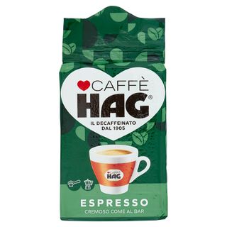 Caffè Hag Espresso Macinato Decaffeinato 250G