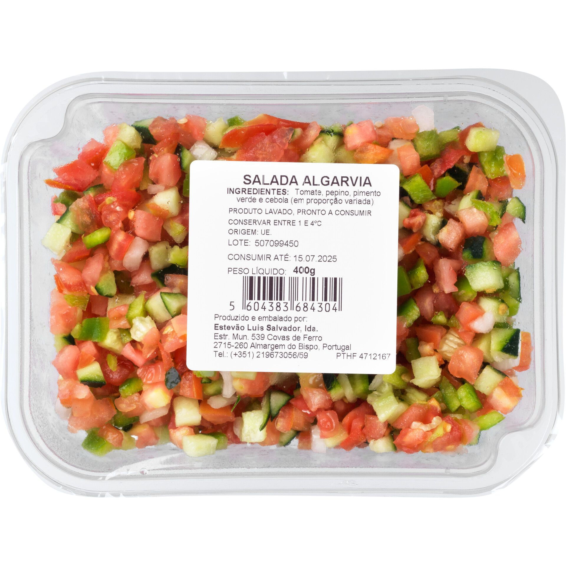 Salada, Preparados e Salteados
