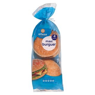 Pan Burguer Maxi 4 Unid Alteza 300 G