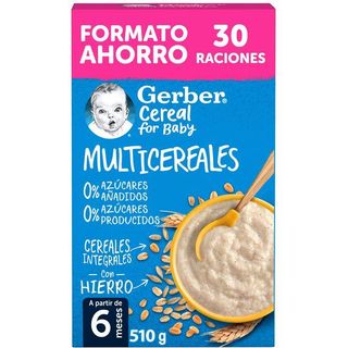 Papilla multicereal 0% GERBER, caja 510 g (26748897)