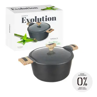 Casseruola 20 cm - con coperchio Evolution