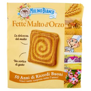 Mulino Bianco Fette Biscottate Malto d'Orzo 315g