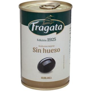 Aceitunas negras sin hueso FRAGATA, lata 120 g (26728030)