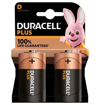 Pilas Duracell D Lr20 Pp Ml 2 Uds.