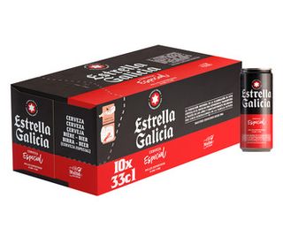 Cervezas Estrella Galicia Especial Pack 10 Uds. X 33 Cl.