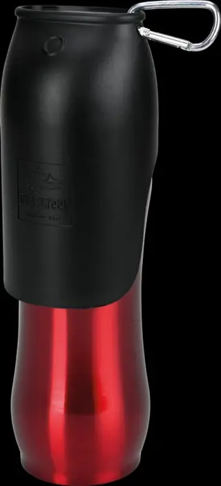 Bidon ze stali nierdzewnej Dogs Creek Stream czerwony 750ml