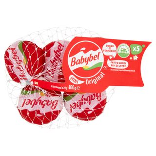 Mini Babybel Rosso Formaggio 5 X 20 G