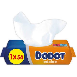 Toalhitas Bebé Básico Dodot (emb. 54 un)