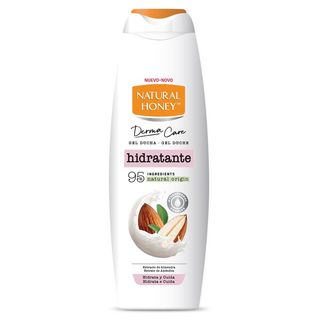 Gel Baño Hidratante Aceite Almendras Natural Honey 750 Ml.