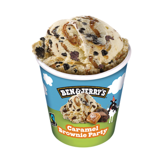 Ben & Jerry's Gelado Caramelo Brownie Party embalagem 465 ml - 18954402576