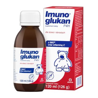 Imunoglukan P4H, płyn dla dzieci, 120 ml