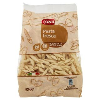 Crai Pasta fresca Di Semola Di Grano Duro Strozzapreti 500 g