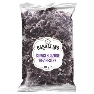 Bakallino Śliwki suszone bez pestek, 400 g