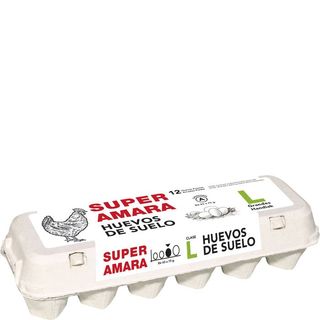 SUPER AMARA Docena De Huevos De Suelo Tamaño L
