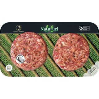 Hamburguesa Sabor Trufa Duroc 100% Naturel, Bandeja 240 G