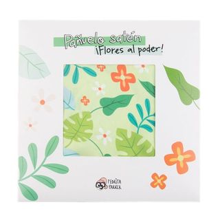 Pañuelo Satén Flower - Pedrita Parker - Multicolor 8436589531819