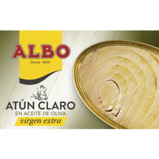 Atún Claro Aceite Virgen Extra Albo 82Gr.