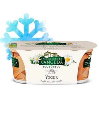 Yogur cremoso natural bio 2uds Casa Grande De Xanceda